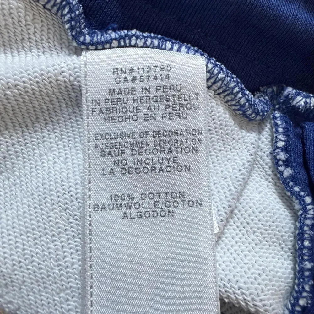 TRUE RELIGIONS‎ Mens SZ M Long Blue Logo'd Sweat Shorts 100% Cotton. Street Wear